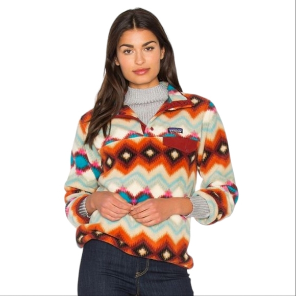 Patagonia Synchilla Snap-T Fleece Pullover in Timber Twist size S - Picture 14 of 15